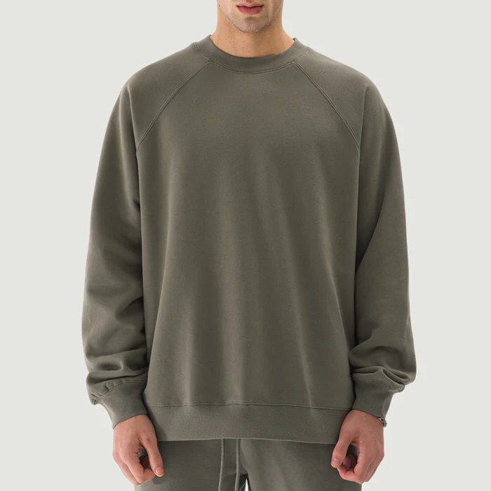 380GSM Unisex Heavyweight Brushed Fleece Sweatshirt
