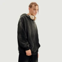 400GSM Unisex Super Heavyweight Sun Faded Hoodie - thumbnail image 3